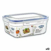 Lancheira Hermética Dem Retangular 400 ml (12 Unidades) A Preço de Revenda - nacloset