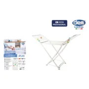 Estendal de Roupa Dobrável Inde Atlas Branco 172 x 220 x 50,5 cm Casa | Jardim - nacloset