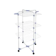 Estendal Dobrável com Rodas Gimi 153580 Modular 3 Prateado Aço (30 m) Casa | Jardim - nacloset