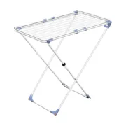 Estendal Gimi Duo Aço inoxidável 209 x 60 x 97 cm Branco Extensível Casa | Jardim - nacloset 2