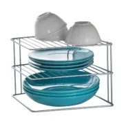 Organizador para o Armário de Cozinha Metaltex Palio 3 Prateleiras Metal (25 x 25 x 19 cm) Casa | Jardim - nacloset 2
