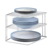 Organizador para o Armário de Cozinha Metaltex Silos 3 Prateleiras Metal (25 x 25 x 19 cm) Casa | Jardim - nacloset