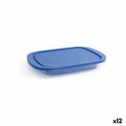 Lancheira Borgonovo Igloo Azul Retangular 800 ml 26 x 18,5 x 3,4 cm (12 Unidades) (26 x 18,5 x 3,4 cm) A Preço de Revenda - nacloset