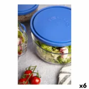 Lancheira Borgonovo Igloo Azul 2,2 L (6 Unidades) (Ø 22cm) A Preço de Revenda - nacloset