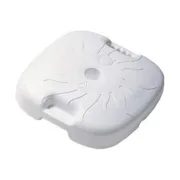 Base para Guarda-Sol IPAE Progarden 18 L Branco Polipropileno Plástico 44 x 44 x 12 cm Casa | Jardim - nacloset
