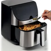 Fritadeira de Ar Ariete 00C462800AR0 Preto Aço 1800 W 7 L Cozinha | Gourmet - nacloset 2
