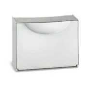 Sapateira Terry Harmony Box Branco Polipropileno (51 x 19 x 39 cm) Casa | Jardim - nacloset