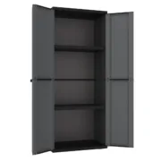 Armário Terry j-base 268 Cinzento escuro Polipropileno 68 x 37,5 x 163,5 cm Casa | Jardim - nacloset 2
