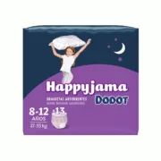 Fraldas descartáveis Dodot Happyjama 8-12 Anos Cuequinha Tamanho 8 13 Unidades Bebés e Crianças - nacloset