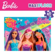 Puzzle Barbie MaxiFloor 60 Peças 70 x 1,5 x 50 cm Brinquedos e Jogos - nacloset 2