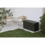 Caixa de Armazenagem Toomax Antracite Plástico 270 L Casa | Jardim - nacloset 2