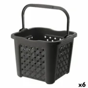 Cesto de Roupa Suja Tontarelli Arianna 25 L Wengue 38 x 38 x 31,5 cm (6 Unidades) A Preço de Revenda - nacloset
