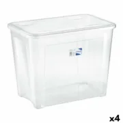 Caixa de Armazenagem com Tampa Combi Tontarelli 8035655000EAN 67 L 59 x 39 x 46 cm (4 Unidades) A Preço de Revenda - nacloset