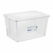 Caixa de Armazenagem com Tampa Tontarelli Linea box 54 L 59 x 39 x 33 cm (6 Unidades) A Preço de Revenda - nacloset 2