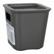 Caixa de Armazenagem Tontarelli Bella Cinzento 11,4 x 11,4 x 11,2 cm (12 Unidades) A Preço de Revenda - nacloset 2