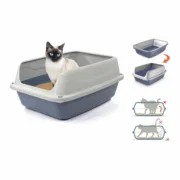 Caixa de Areia para Gatos Georplast Sonic (56 x 40 x 24 cm) Animais de Estimação - nacloset