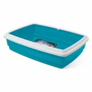 Caixa de Areia para Gatos Georplast GP10552 Plástico 54 x 40 x 14 cm (12 Unidades) (54 x 40 cm) Animais de Estimação - nacloset 2