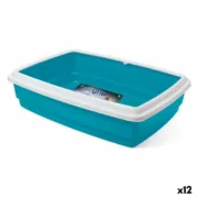 Caixa de Areia para Gatos Georplast GP10552 Plástico 54 x 40 x 14 cm (12 Unidades) (54 x 40 cm) Animais de Estimação - nacloset