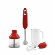 Batedeira de Mão Multifunções com Acessórios Smeg HBF03RDEU Vermelho 700 W Batedeiras - nacloset