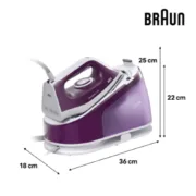 Centro de Engomar Braun IS1514VI 2200 W Cerâmica Casa | Jardim - nacloset 2