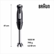 Batedora de Mão Braun 0X22111502 1000 W Preto Batedeiras - nacloset 2