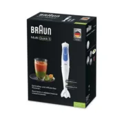 Liquidificadora Braun MQ 3000 Smoothie Branco Branco/Azul 700 W Batedeiras - nacloset 2