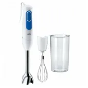Batedeira de Imersão Braun MQ3005WH 0,6 L INOX 700W Branco Batedeiras - nacloset