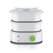 Vaporizador de ar quente para alimentos Braun FS 3000 850 W Branco/Verde Branco Policarbonato 850 W Cozinha | Gourmet - nacloset