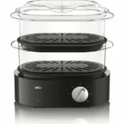 Vaporizador de ar quente para alimentos Braun FS 5100 Preto 850 W 850 W Cozinha | Gourmet - nacloset