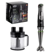 Batedora de Copo Braun MQ9195XLI Preto 1200 W 500 ml Batedeiras - nacloset