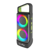 Altifalante Bluetooth Portátil Celly GROOVERGBBK Preto 10 W Colunas Bluetooth - nacloset
