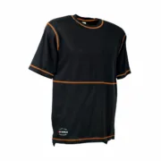 Camisola de Manga Curta Cofra Bilbao Preto Camisas - nacloset