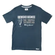 Camisola de Manga Curta Homem OMP Slate Unfinished Business Azul escuro Moda | Acessórios - nacloset