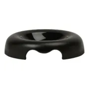 Comedouro para Gato United Pets Kitty Preto black Polipropileno (18 cm) (Ø 18 cm) Animais de Estimação - nacloset