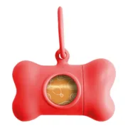 Dispensador de Sacos para Cães United Pets Bon Ton Classic Cão Vermelho (8 x 4,2 x 5 cm) Animais de Estimação - nacloset