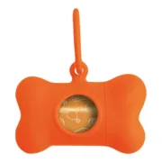 Dispensador de Sacos para Cães United Pets Bon Ton Neon Cão Laranja (8 x 4,2 x 5 cm) Animais de Estimação - nacloset