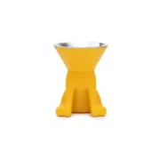 Comedouro para Cão United Pets Elisabeth Yellow Aço inoxidável Polietileno 1 L Animais de Estimação - nacloset 2