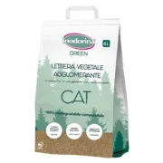 Areia para Gatos Inodorina Sem perfume 6 L Animais de Estimação - nacloset