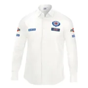 Camisa Sparco S01277MRBI1S Branco S Camisas - nacloset