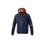 Polar com Capuz Homem Sparco S02414BMAF2M Azul Azul Marinho (M) Blusões - nacloset