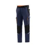 Calças Desportivas Sparco Tech TW Azul escuro Laranja Calças - nacloset