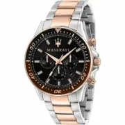Relógio masculino Maserati R8873640009 Preto (Ø 44 mm) Moda | Acessórios - nacloset