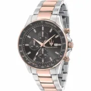 Relógio masculino Maserati SFIDA Cinzento (Ø 44 mm) Moda | Acessórios - nacloset