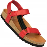 Sandálias de Mulher Mobilex PRS001CZERWONY43 Preto Vermelho Moda | Acessórios - nacloset 2