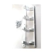 Estendal Tarrés Basic 4 Roldanas Branco De parede Ferro Epoxi 47 x 5 x 5 cm Casa | Jardim - nacloset 2