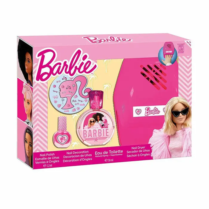 Conjunto de Perfume Infantil Barbie BARBIE 4 Peças Lotes de Fragrâncias e Cosméticos - nacloset 2