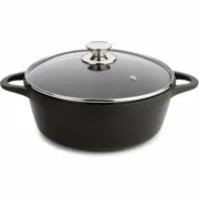 Caçarola com Tampa Valira 4141/25 Preto Ø 24 cm Cozinha | Gourmet - nacloset