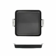Frigideira Valira AIRE 23X23 Preto Alumínio Cozinha | Gourmet - nacloset