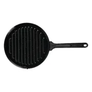 Assadeira Vaello Redonda Preto Aço Esmaltado (Ø 24 cm) Cozinha | Gourmet - nacloset 2