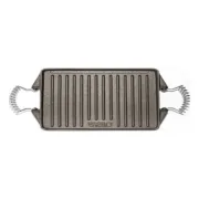 Grelha Grill Vaello Retangular Cinzento Ferro Fundido (27 x 21 cm) Cozinha | Gourmet - nacloset 2